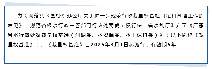 三类水行政处罚裁量权基准出台！3月1日起施行！ (1).jpg