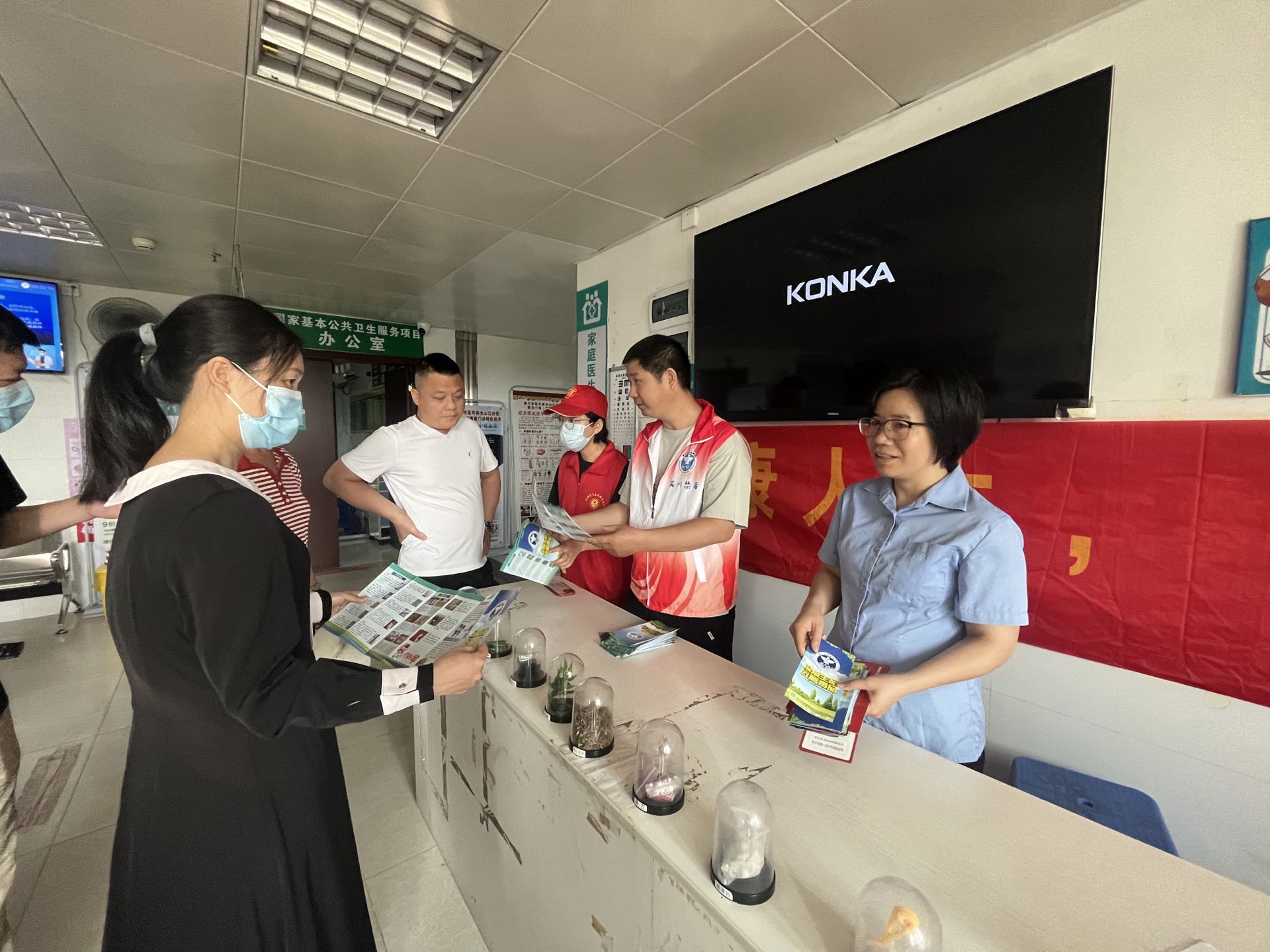 大山江街道开展禁毒宣传健康知识讲座进医院