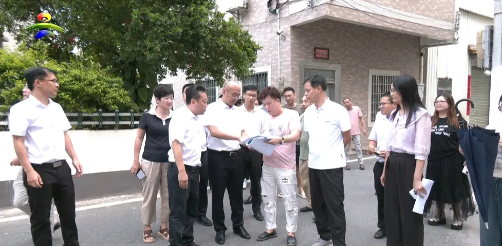 市委书记庞晓冬督导“百千万工程”典型镇村培育建设及风貌管控提升示范带连片打造工作