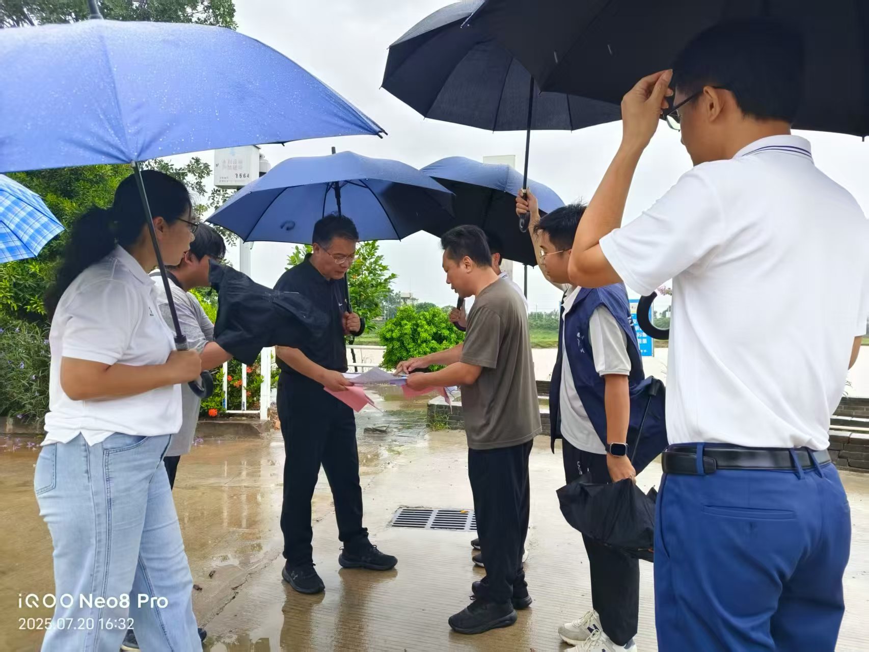 闻讯而动，博铺街道全力防御台风“韦帕”