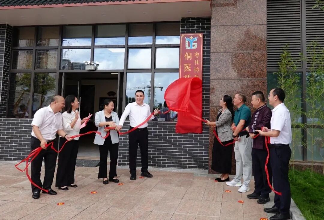 江川情深！吴川市中医院粤桂协作侗医药体验馆正式揭牌