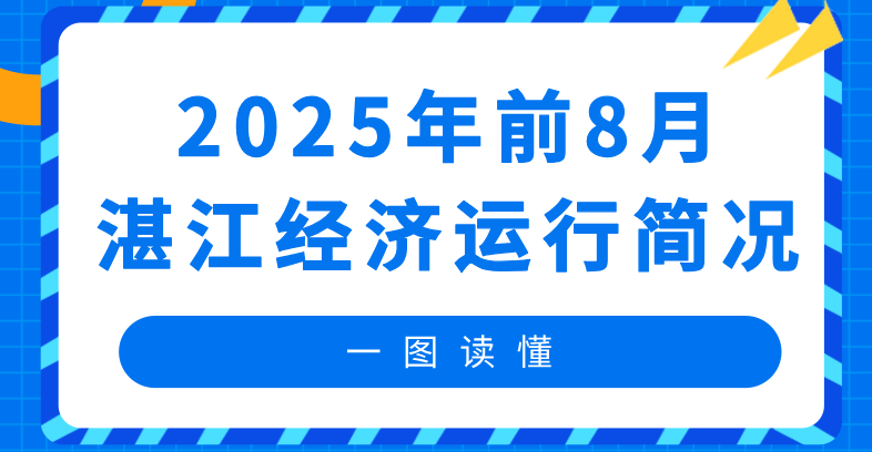 一图读懂2025年前8月湛江经济运行简况
